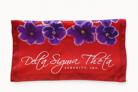 Delta Sigma Theta - Red Scarf